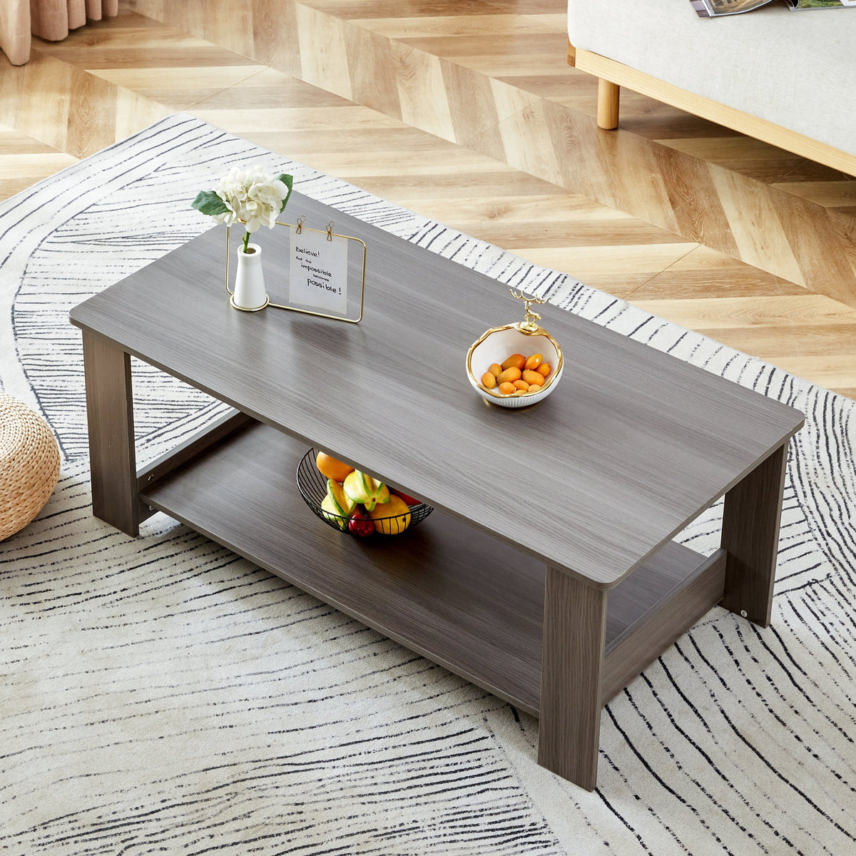 Gray Coffee Table R248807