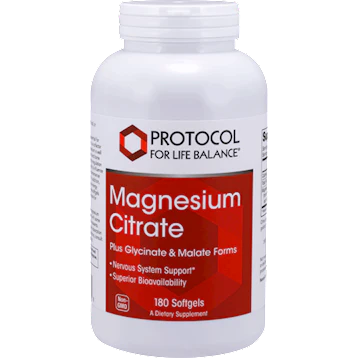 Magnesium Citrate 180 softgels O44124