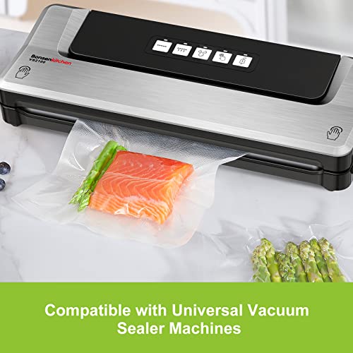 Vacuum Sealer Rolls Bags 6 Pack 11" x 20' 8" x 20' BPA Free I62596