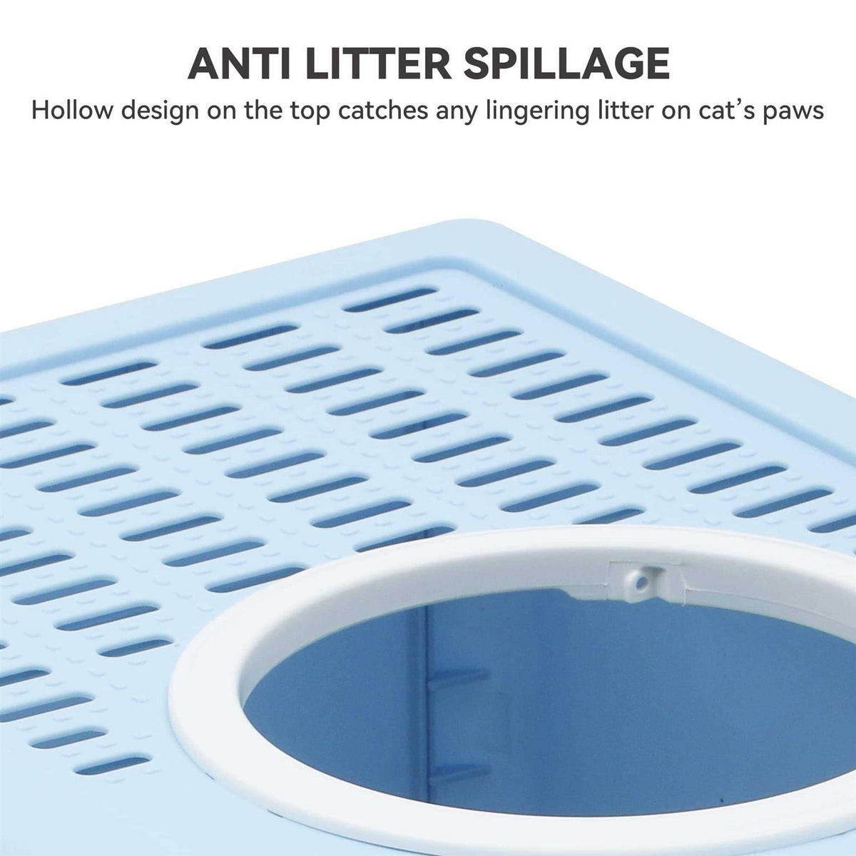 Large Enclosed Cat Litter Box with Lid U5672