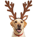 Adjustable Christmas Reindeer Antlers Pet Headband T8401