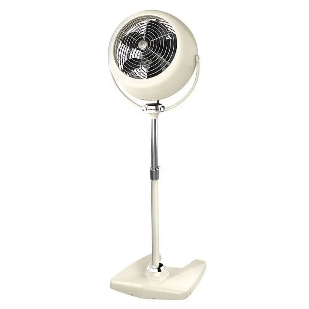 Vintage White Pedestal Air Circulator T762