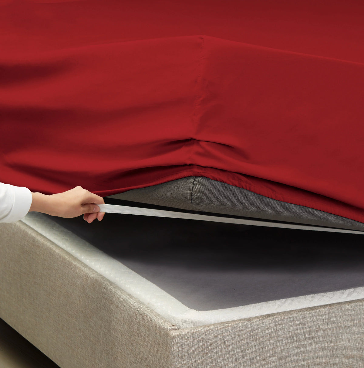 King 6pc Microfiber Extra Deep Pocket Sheet Set I47959
