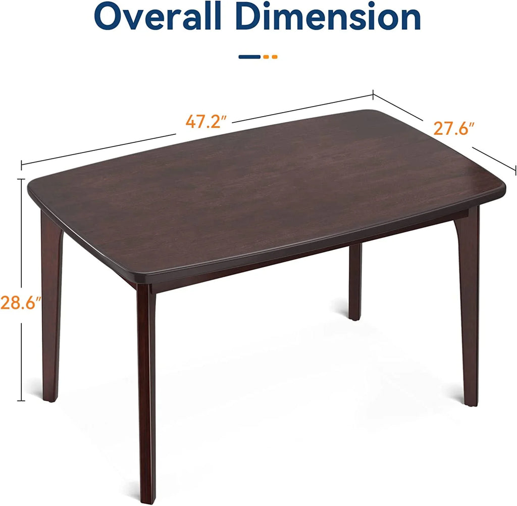 47 Inch Wood Dining Table W98676