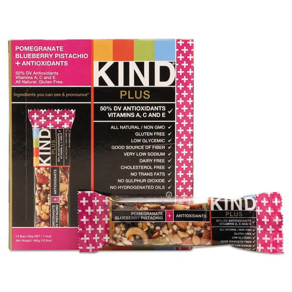 Pomegranate Blueberry Pistachio Nutrition Bar 1.4 Oz 12 Count G943563