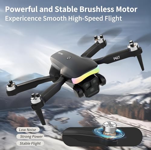 Black 1080P Camera Mini RC Quadcopter Drone with Carry Case K16296