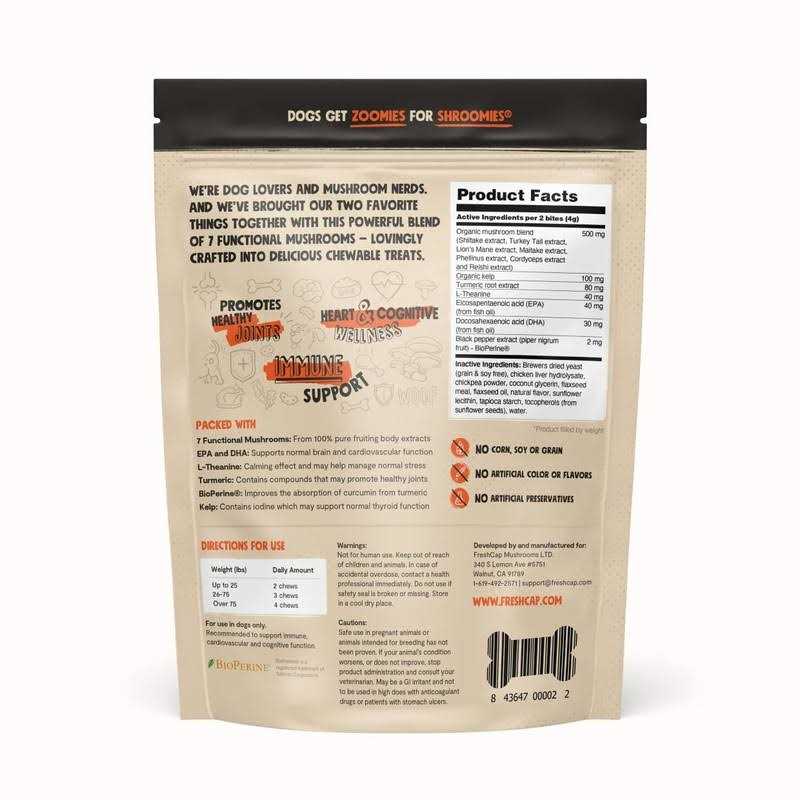 Organic Mushroom Complex for Dogs A357