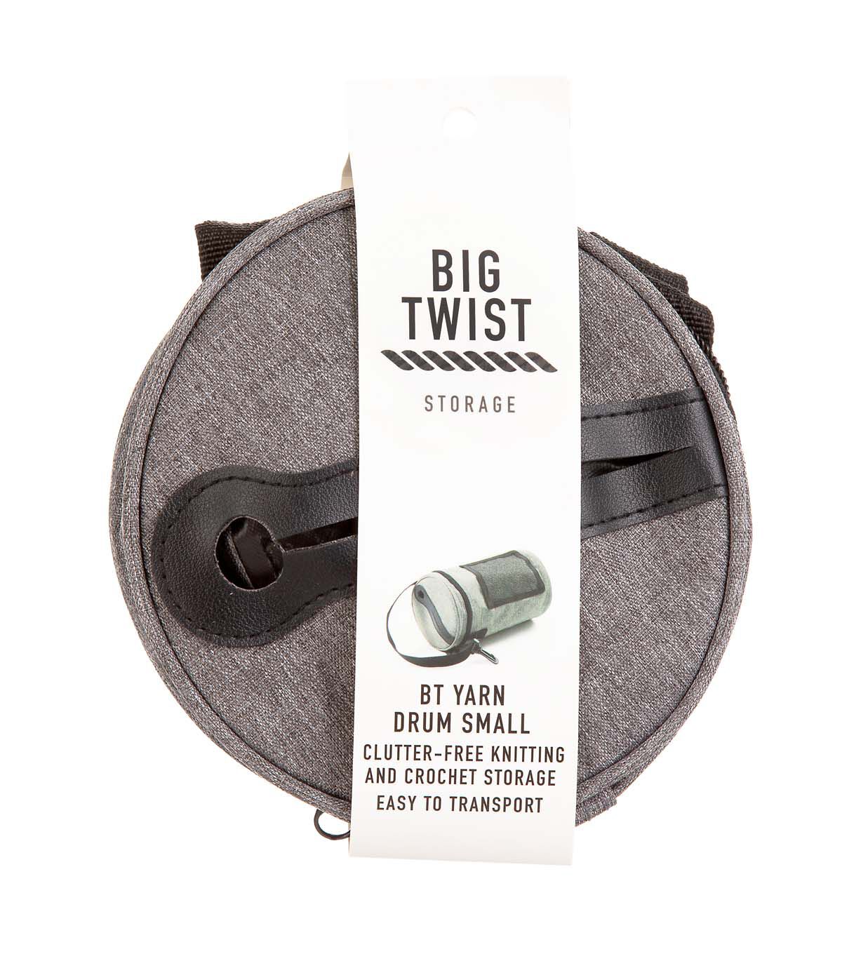 Gray Yarn Drum Storage Bag Q943014