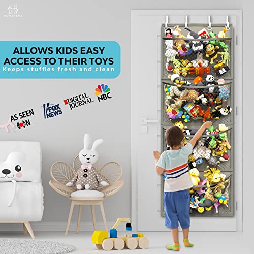 Over Door Stuffed Animal Storage Organizer F983