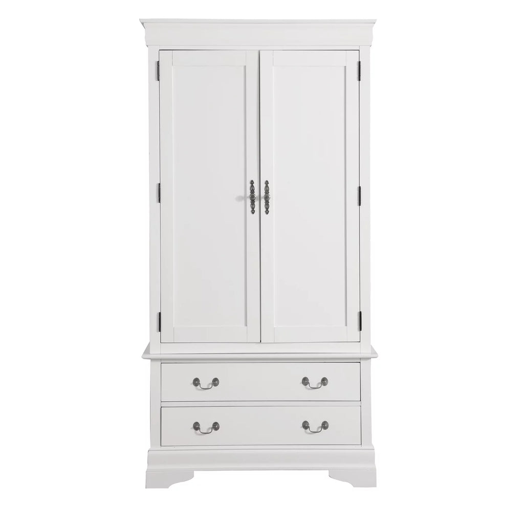 White Armoire I16952
