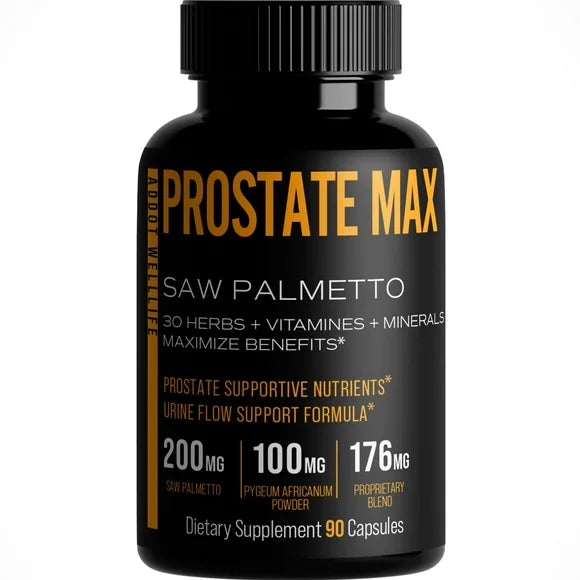 Prostate Health Supplement with Saw Palmetto 90 Capsules H89270