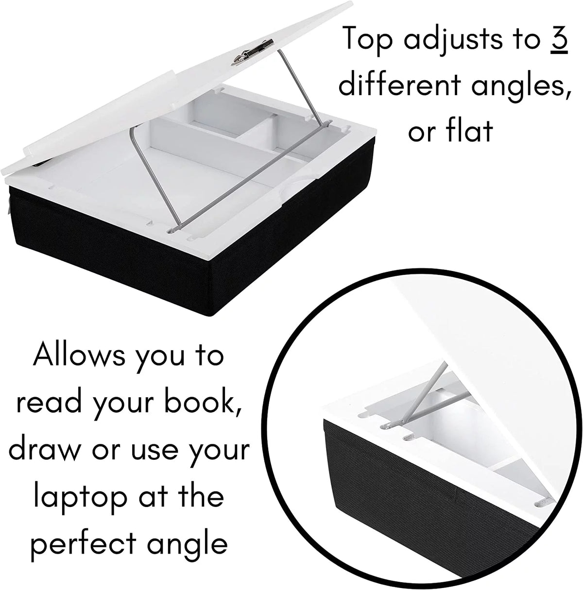 Lap Desk with Storage and Cushion K22634