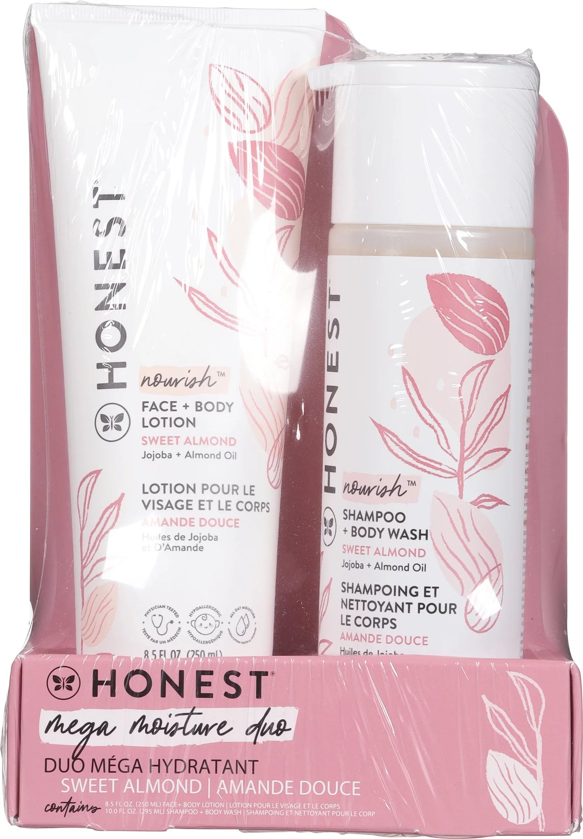 Shampoo and Body Wash 10 Fl Oz, Face and Body Lotion 8.5 Fl Oz V566925