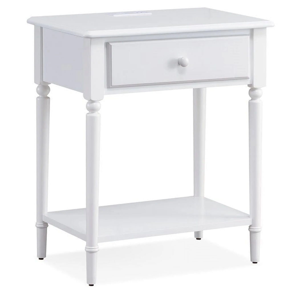 White Nightstand Set A579464