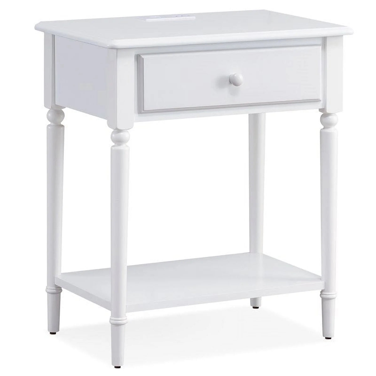 White Nightstand Set A579464