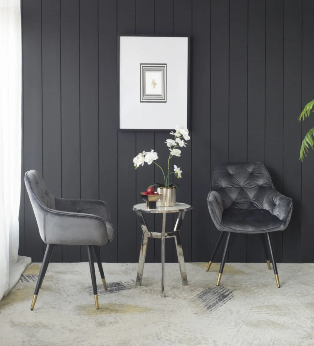 Side Table with Marble Top D276