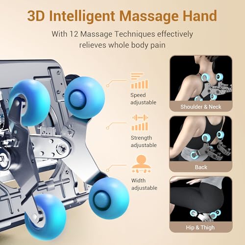 3D Zero Gravity Full Body Massage Chair with Heat T840