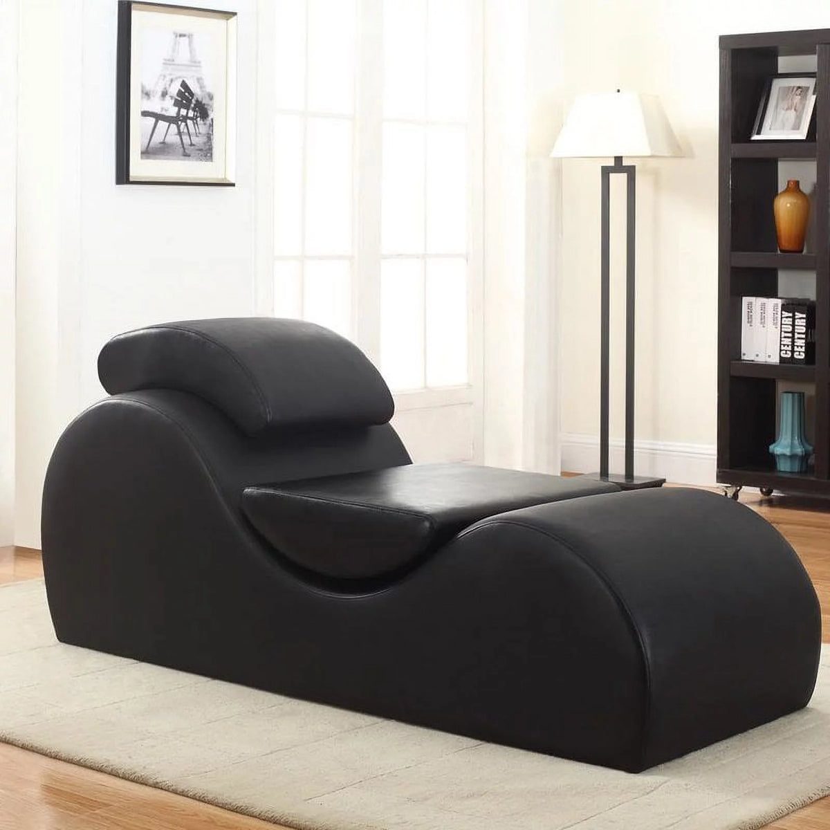 Black Chaise Lounge W614224