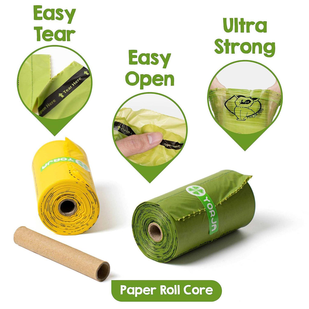 Dog Poop Bags 100% Leak Proof Extra Thick Q484