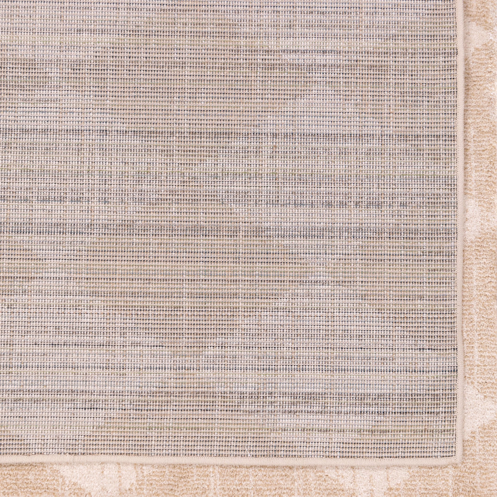 Beige Geometric Area Rug N589351