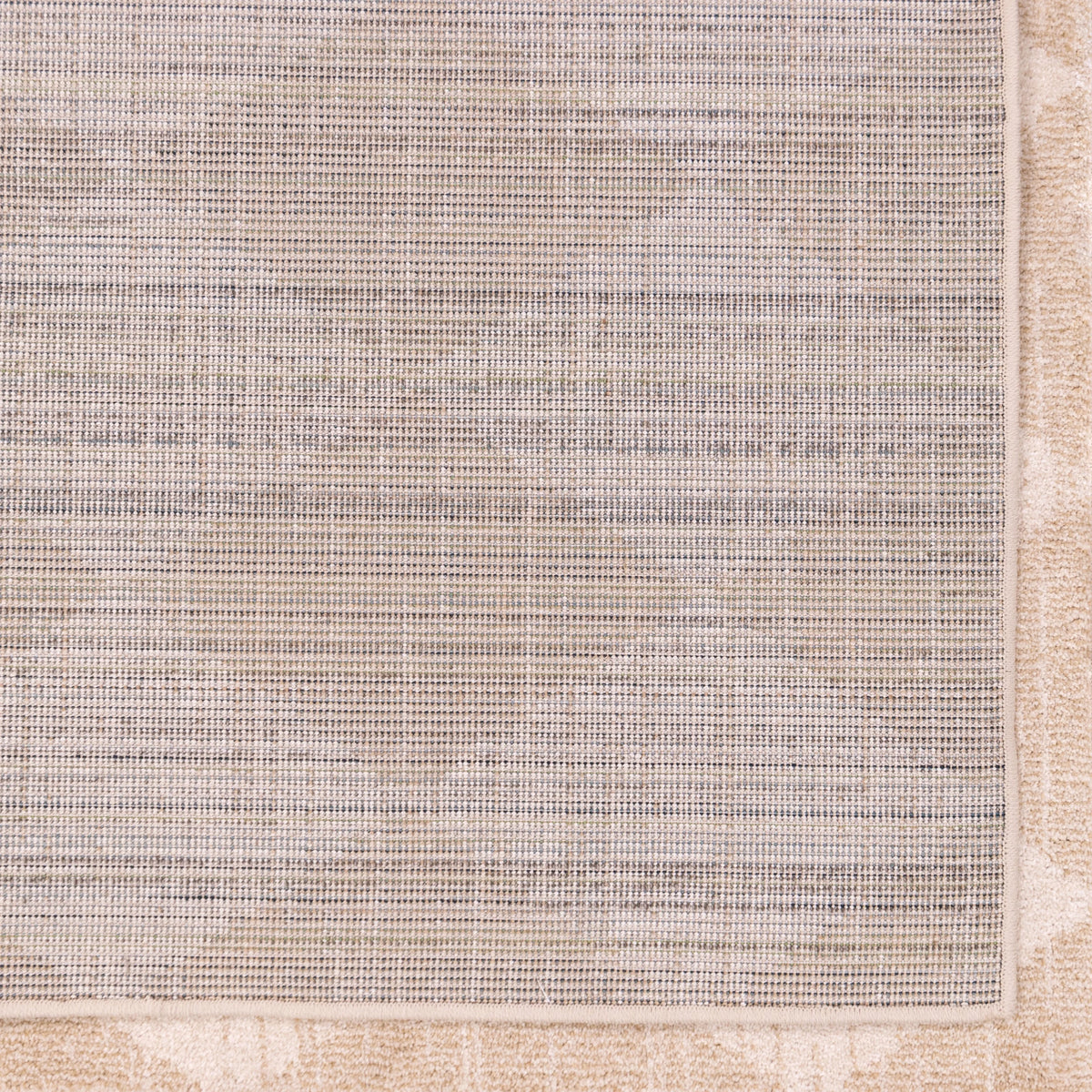 Beige Geometric Area Rug N589351