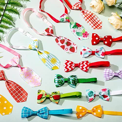 100 Pieces Dog Bow Tie Collar Set E874750