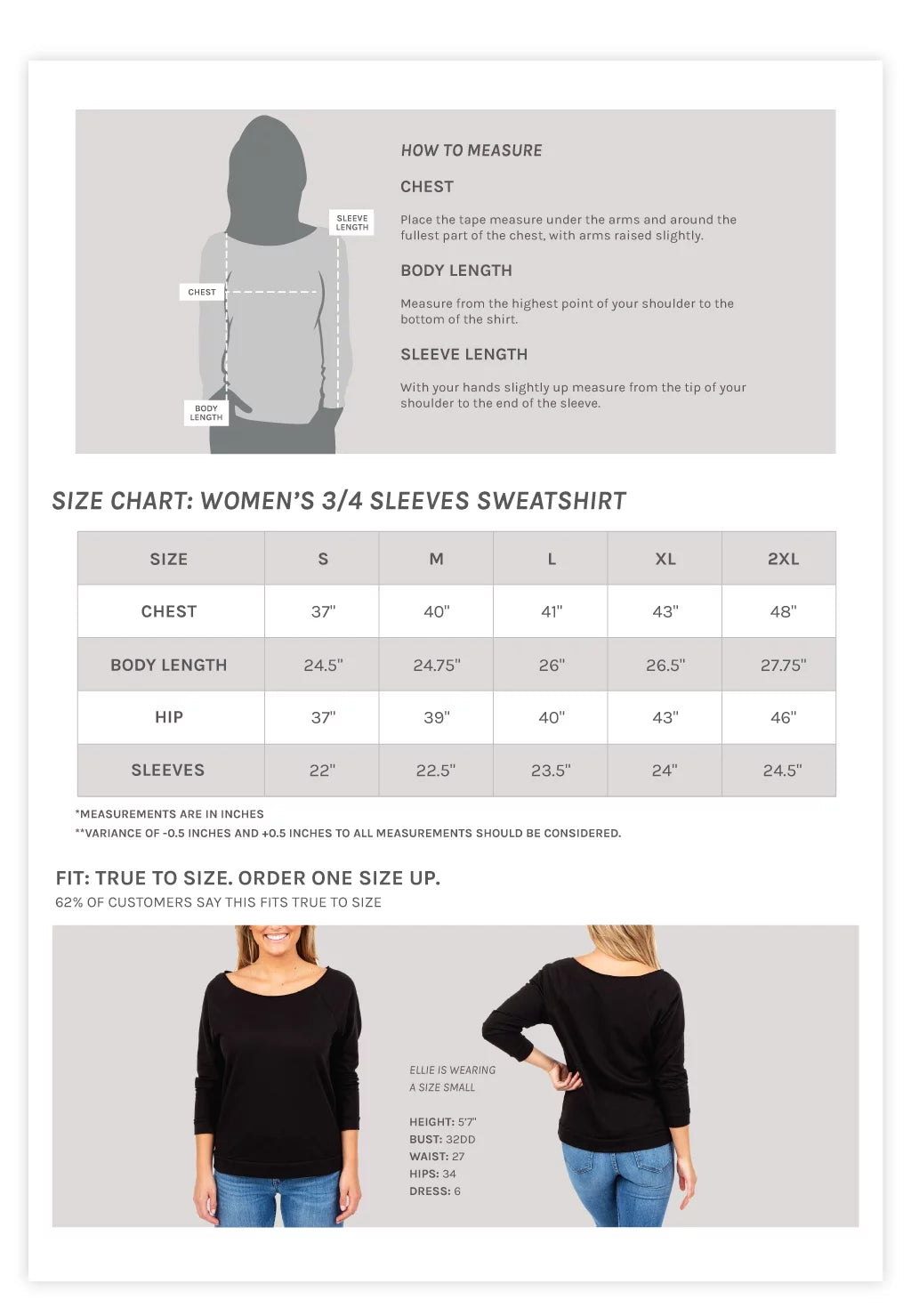 Black 3/4 Sleeves Raglan Lightweight Sweatshirt Z32400