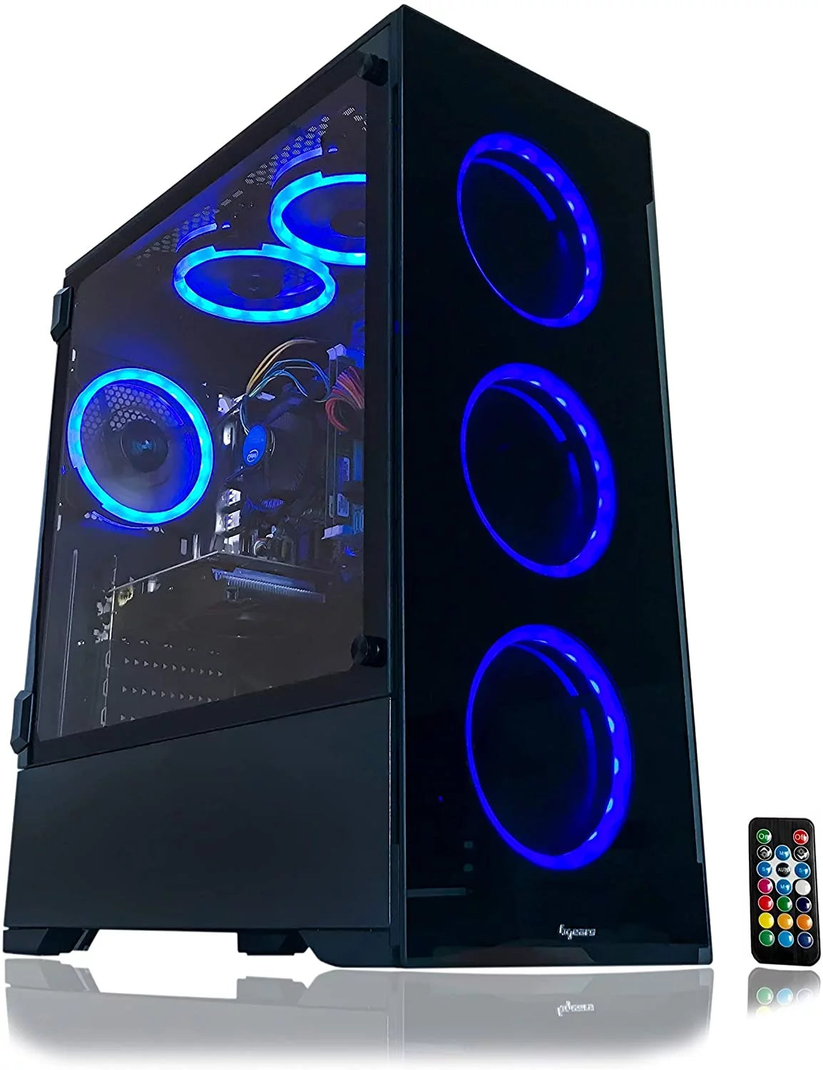 Gaming PC Desktop Computer 16GB Ram 512GB SSD RX 580 8GB L596