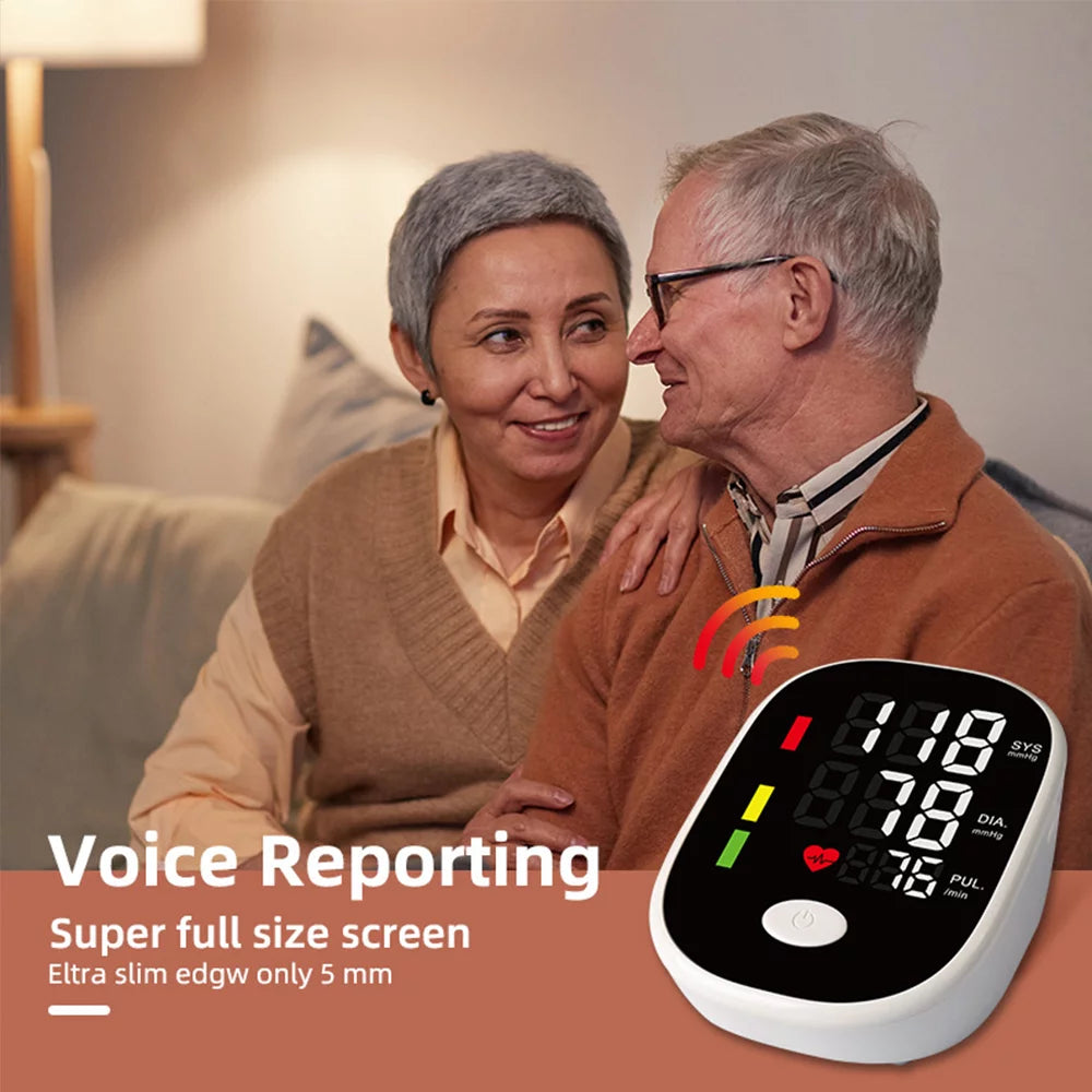 Automatic Digital Blood Pressure Monitor with Adjustable Cuff F78975