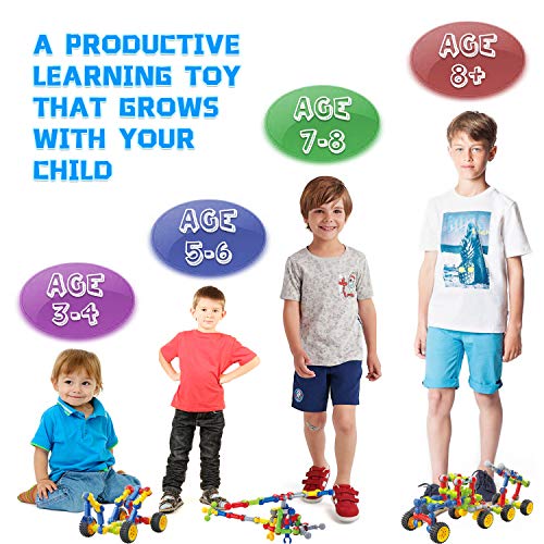 170 Pcs Building Blocks STEM Toys with Toy Box Storage H471