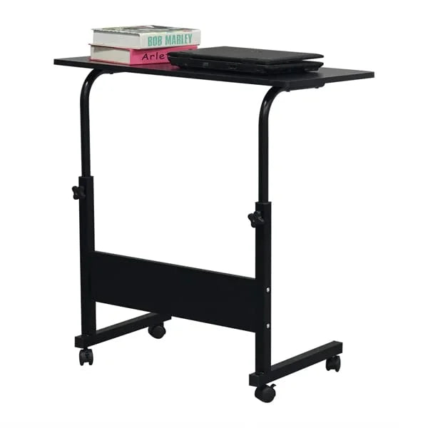 Height Adjustable Rolling Laptop Stand Desk Cart E7934