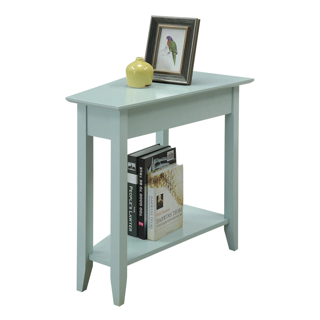 Mint Green End Table with Shelf M33343