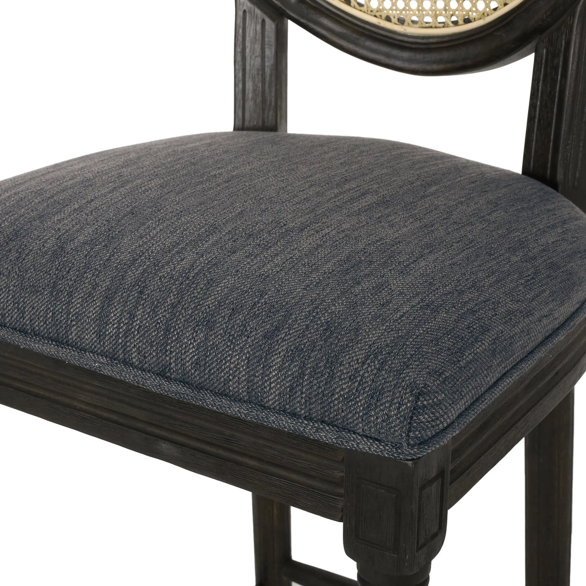 Upholstered Wood Barstools Set of 2 K5107