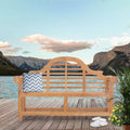 Teak Wood Double Outdoor Bench J8427
