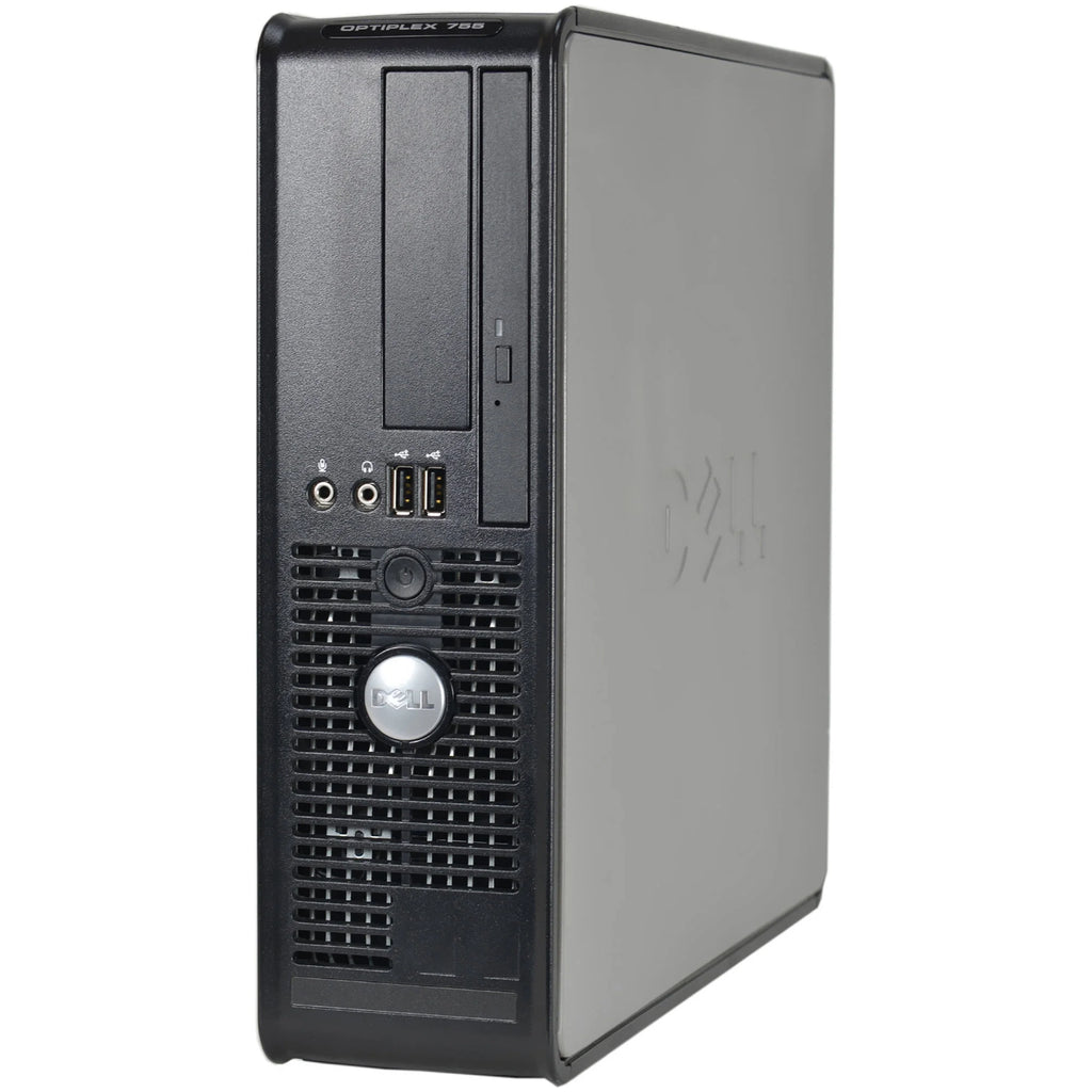 Refurbished Dell Small Form Factor Desktop PC with Intel Core 2 Duo, 4GB Memory, 250GB Hard Drive, DVD, Wi-Fi, Windows 10 Home X989165