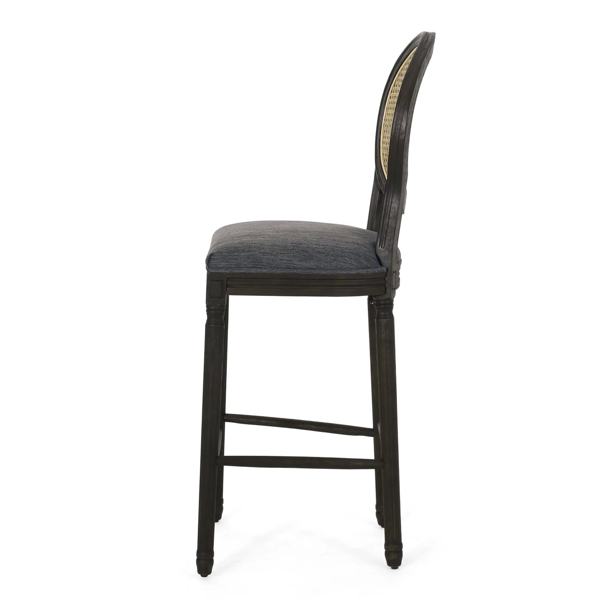 Upholstered Wood Barstools Set of 2 K5107