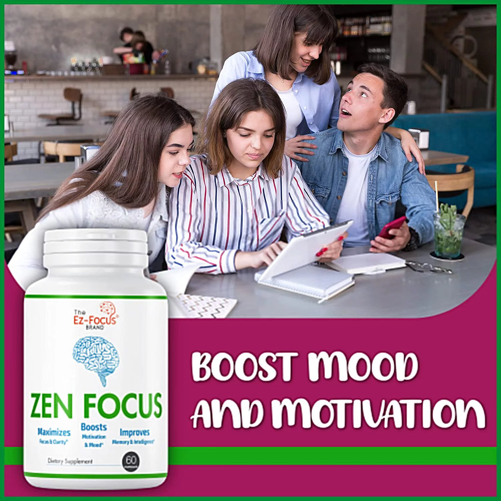 Brain Focus Supplement 60 Pills U407