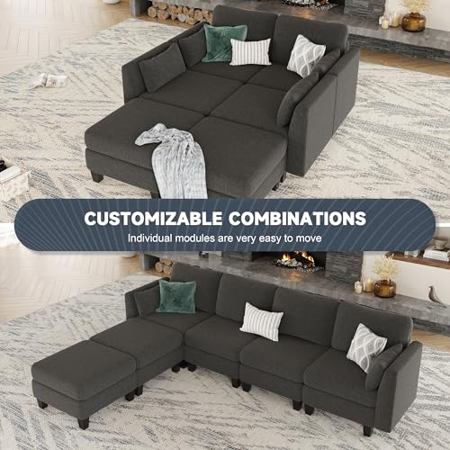 Modular U Shaped Sectional Sofa with Memory Foam I4181