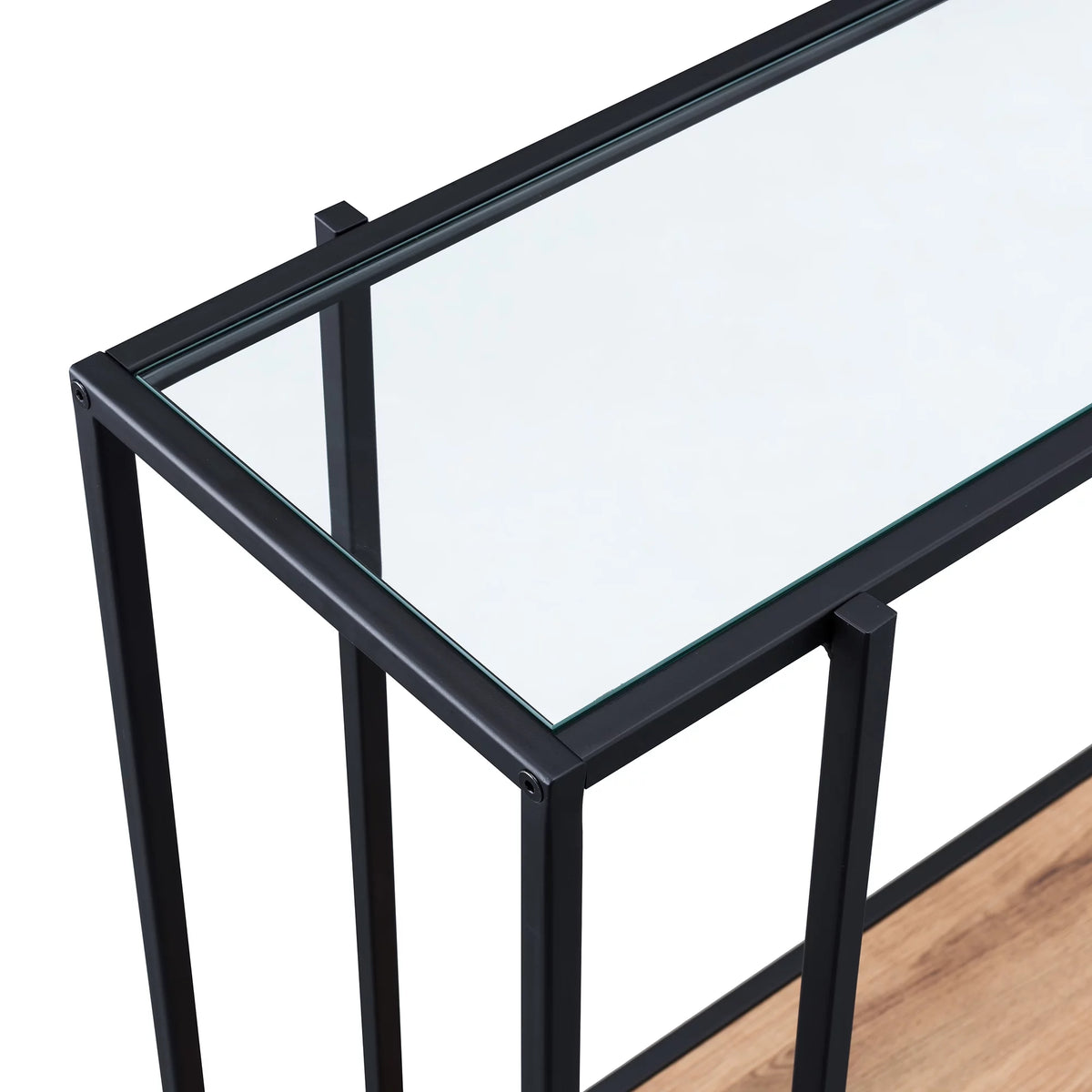 42" Wide Rectangular Console Table with MDF Shelf A538