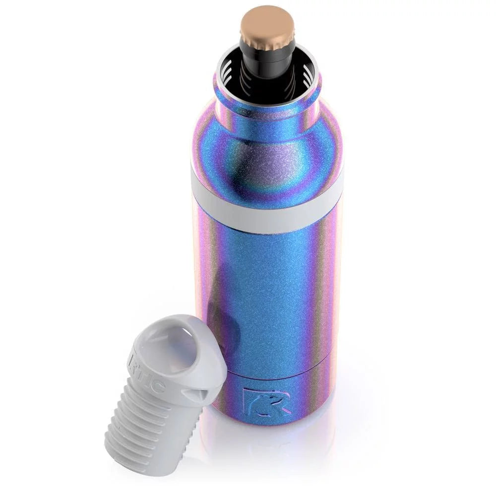 Insulated Stainless Steel Bottle Chiller with Built-In Bottle Opener S40362