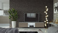 71" Glass TV Stand P287