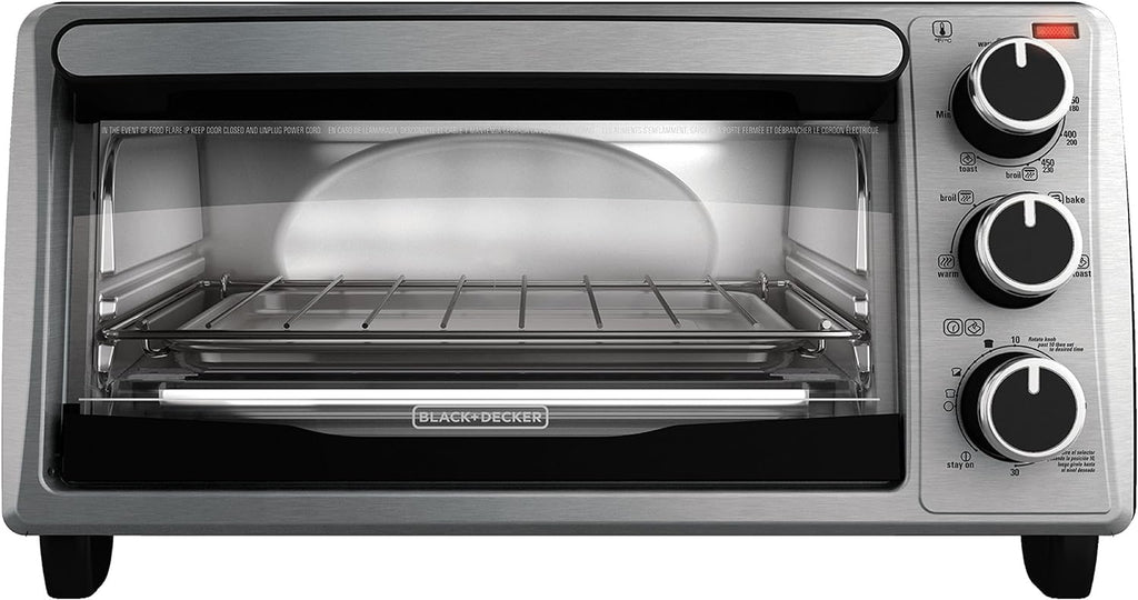 4-Slice Stainless Steel Toaster Oven M408246