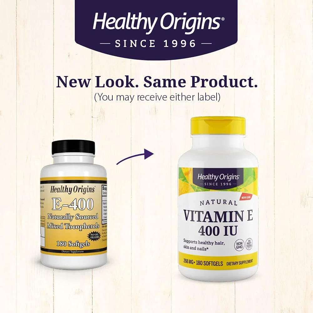Vitamin E 400 IU 180 Softgels T980739