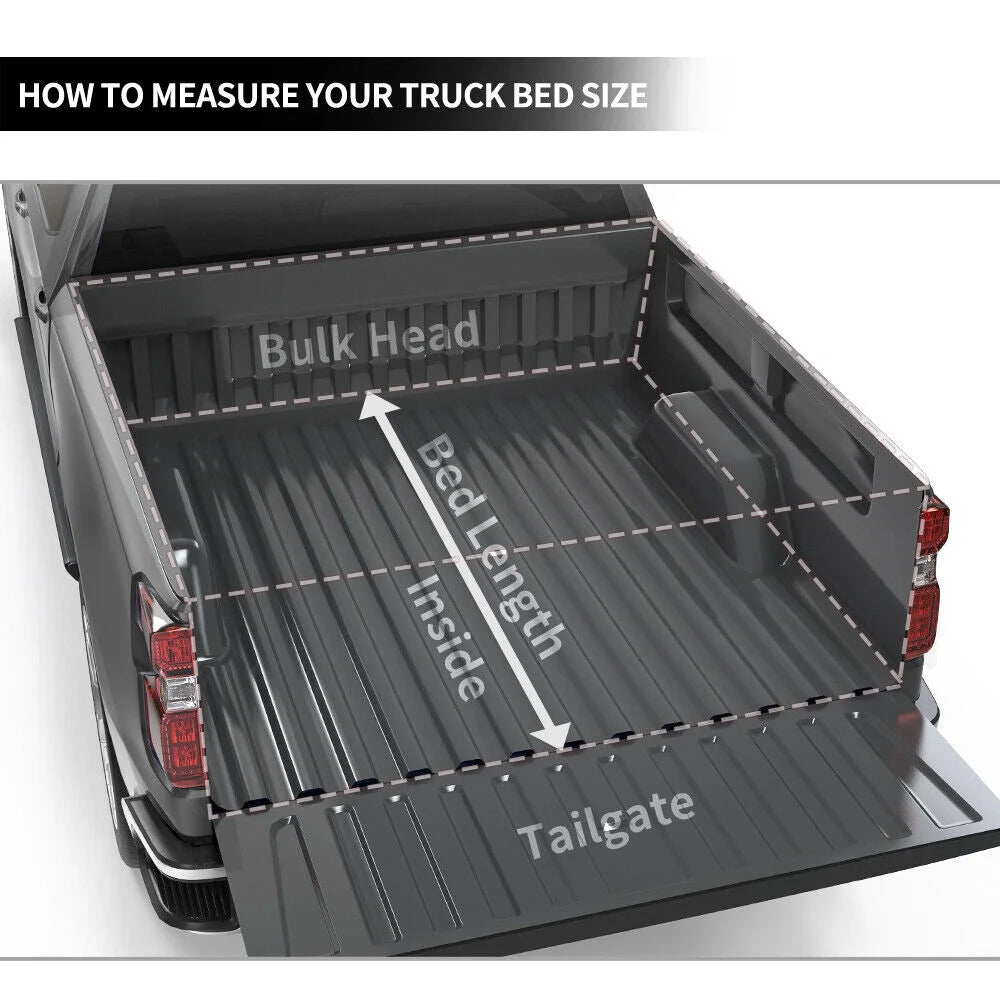 5 ft Soft Tri Fold Truck Bed Tonneau Cover A8424