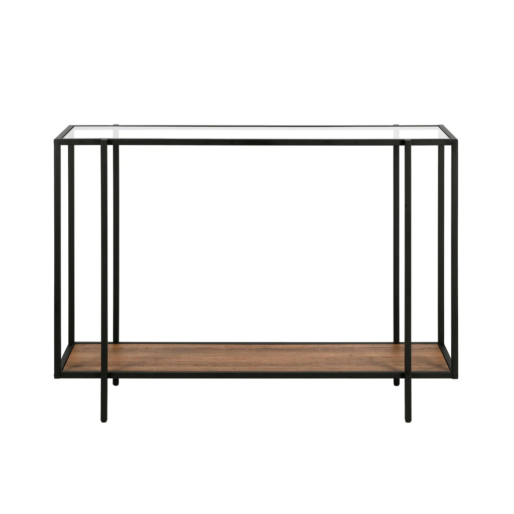 42" Wide Rectangular Console Table with MDF Shelf A538