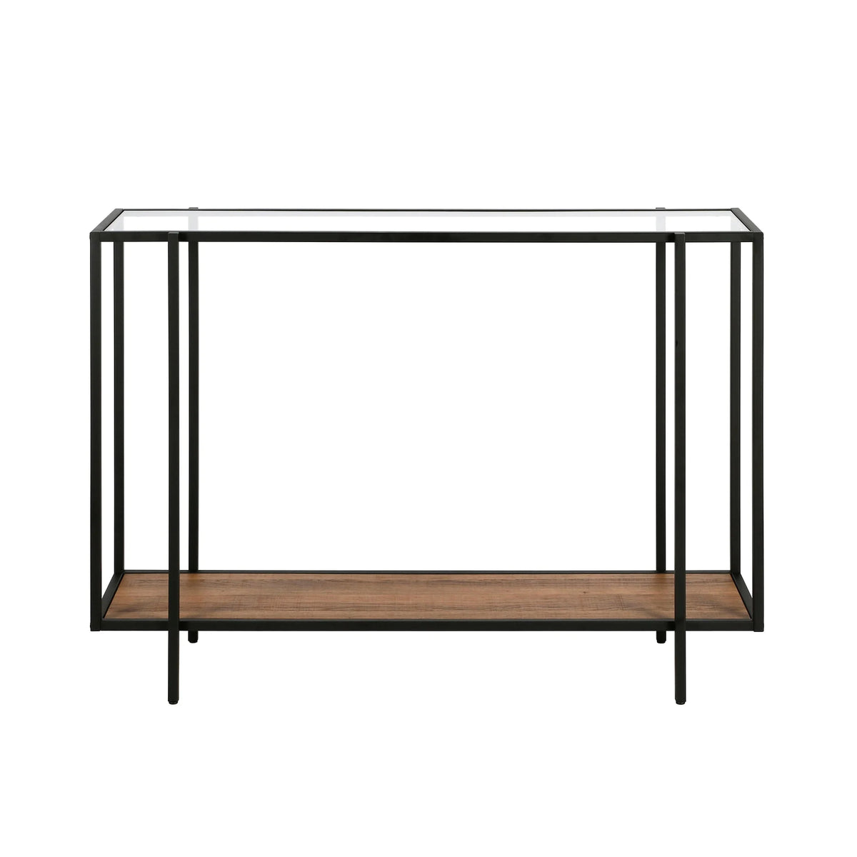 42" Wide Rectangular Console Table with MDF Shelf A538