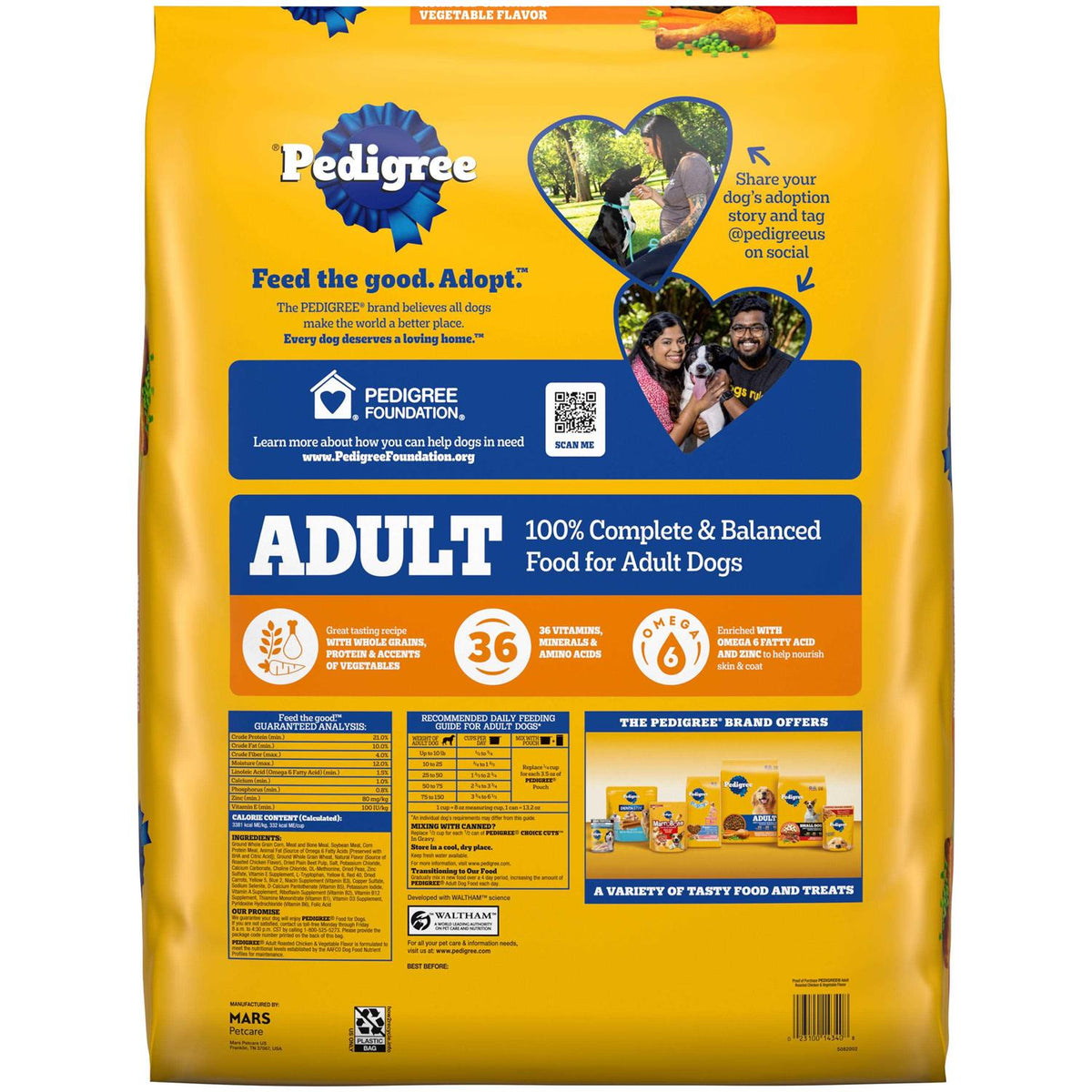 Adult Dry Dog Food W54745