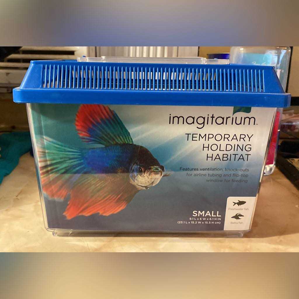 Temporary Pet Keeper for Aquarium Fish E928