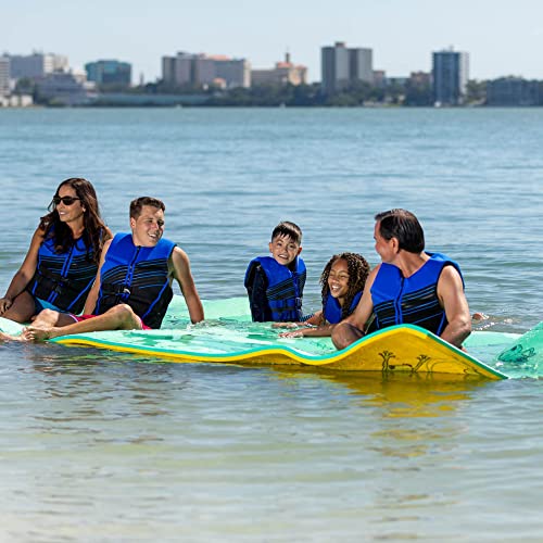 Green/Yellow Floating Water Mat R668941