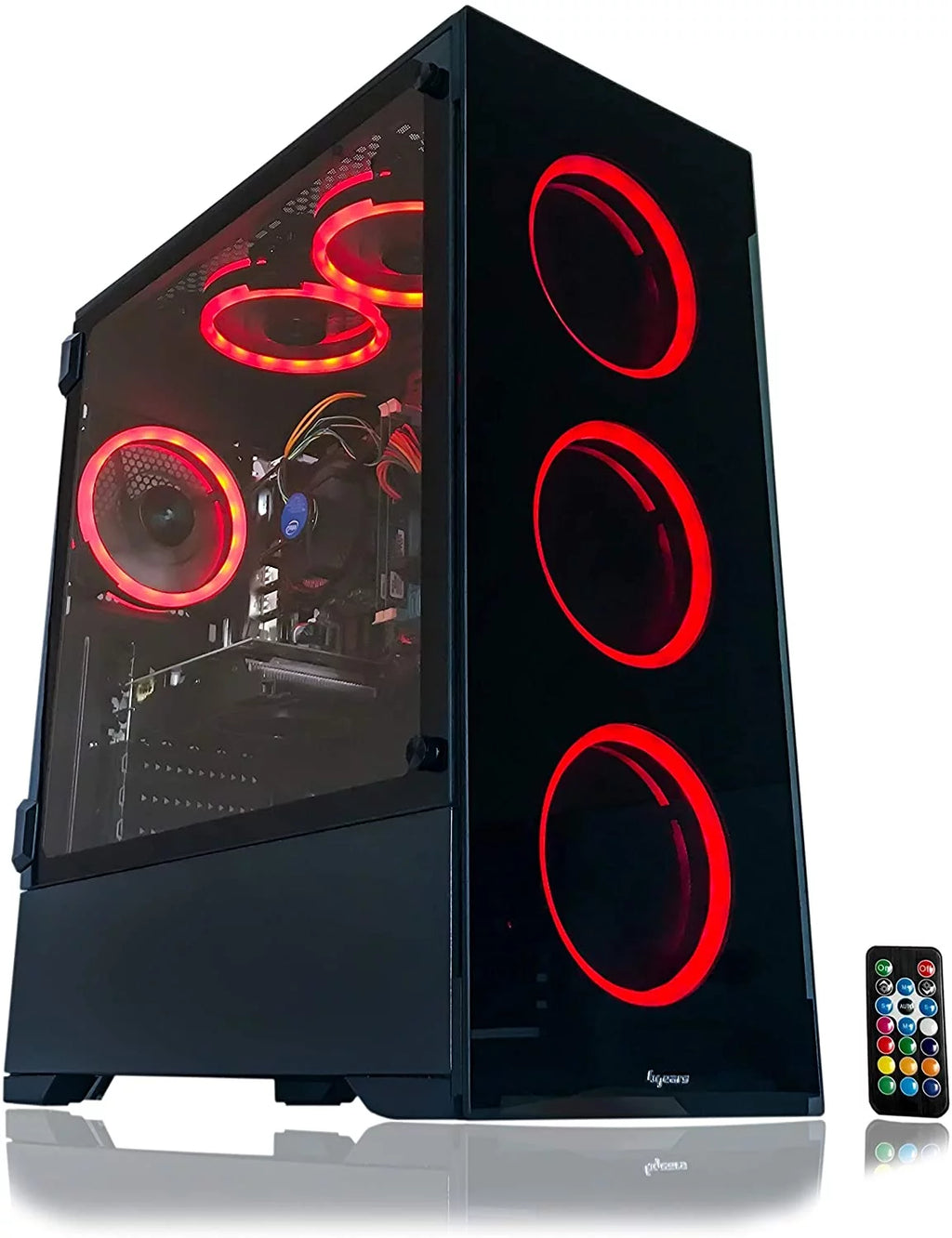 Gaming PC Desktop Computer 16GB Ram 512GB SSD RX 580 8GB L596